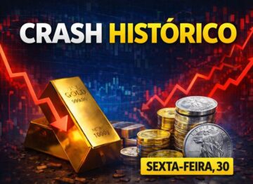 CRASH HISTÓRICO: O que a queda brutal do ouro e da prata realmente nos ensina sobre mercado, risco e copy trade